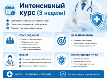 Реабилитация за 21 день в Калининске